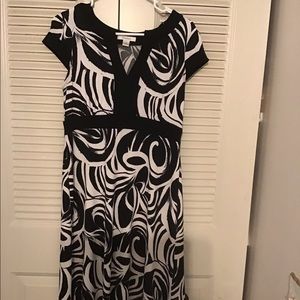 Black n white dress.  Size 10.
